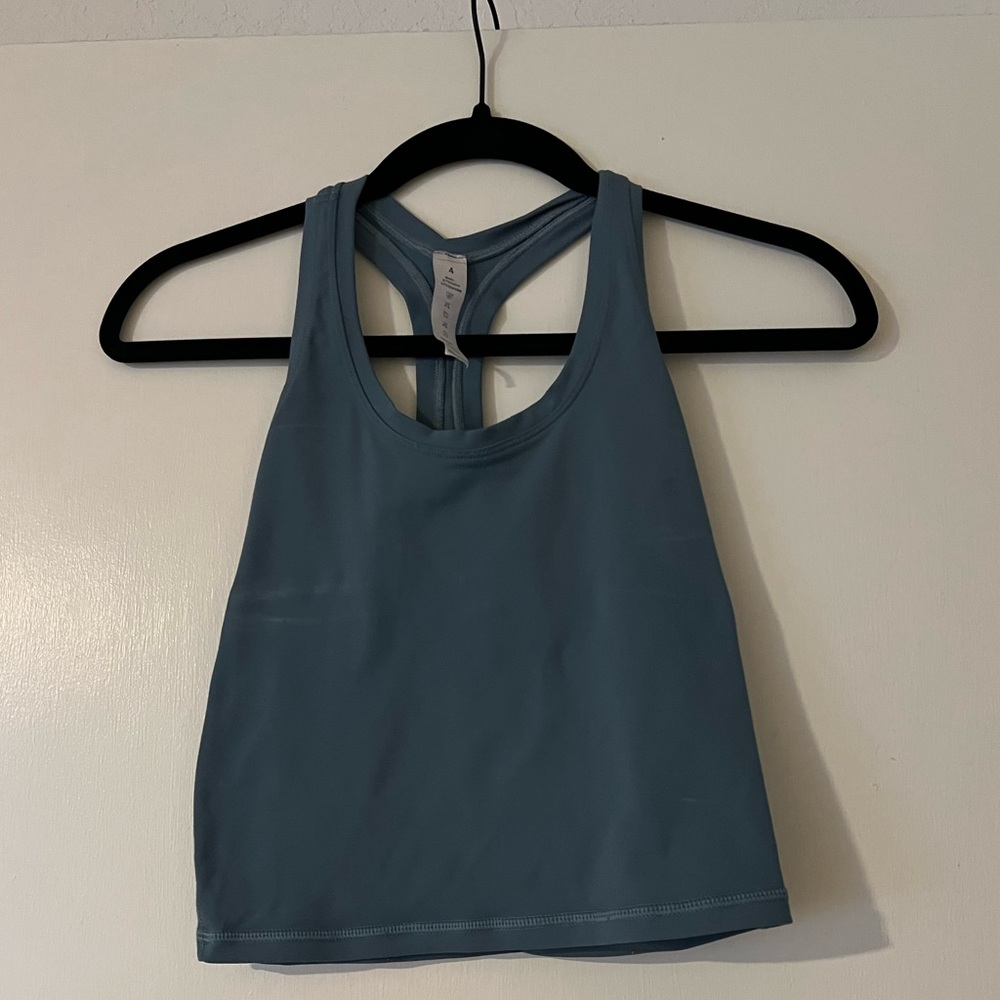Green/Gray workout Tank